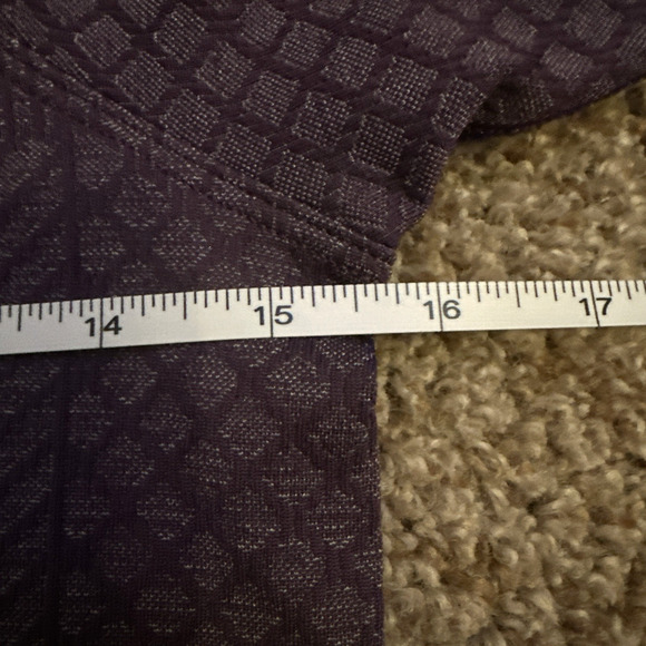 Lululemon Rest‎ Less Hoodie Women’s Size 4 Purple Patchwork Long Sleeve Top - Picture 5 of 6